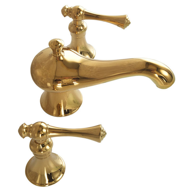 Antique 3 Hole Widespread Bathroom Faucet