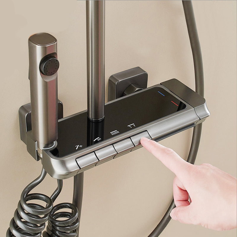 4-way Intelligent Rainfall Shower System with Digital Display