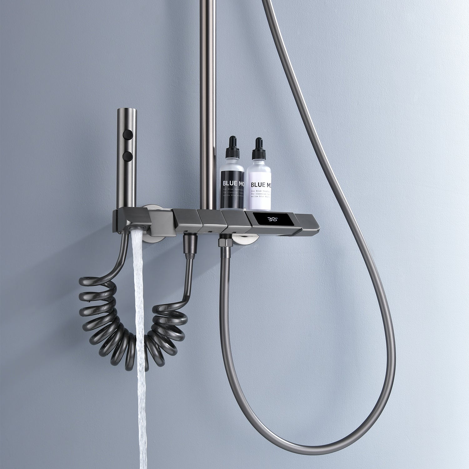 Experience Luxury with Our TemperatureControlled Shower System iHomDIY