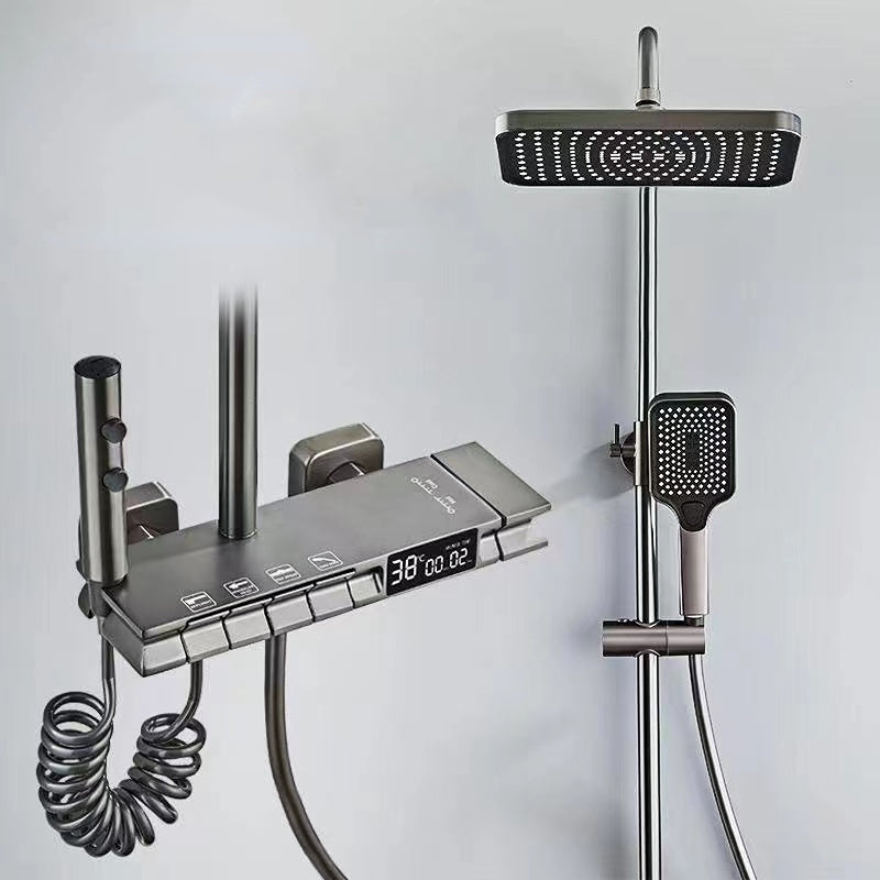 Smart Bathroom Digital Display Shower System