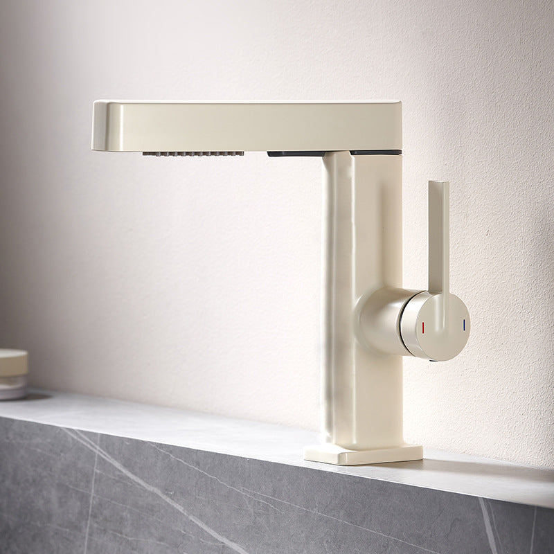 Single-Hole Pull-Out Faucet with Temperature Display