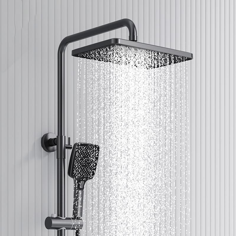 Intelligent Digital Shower System with Temperature Display