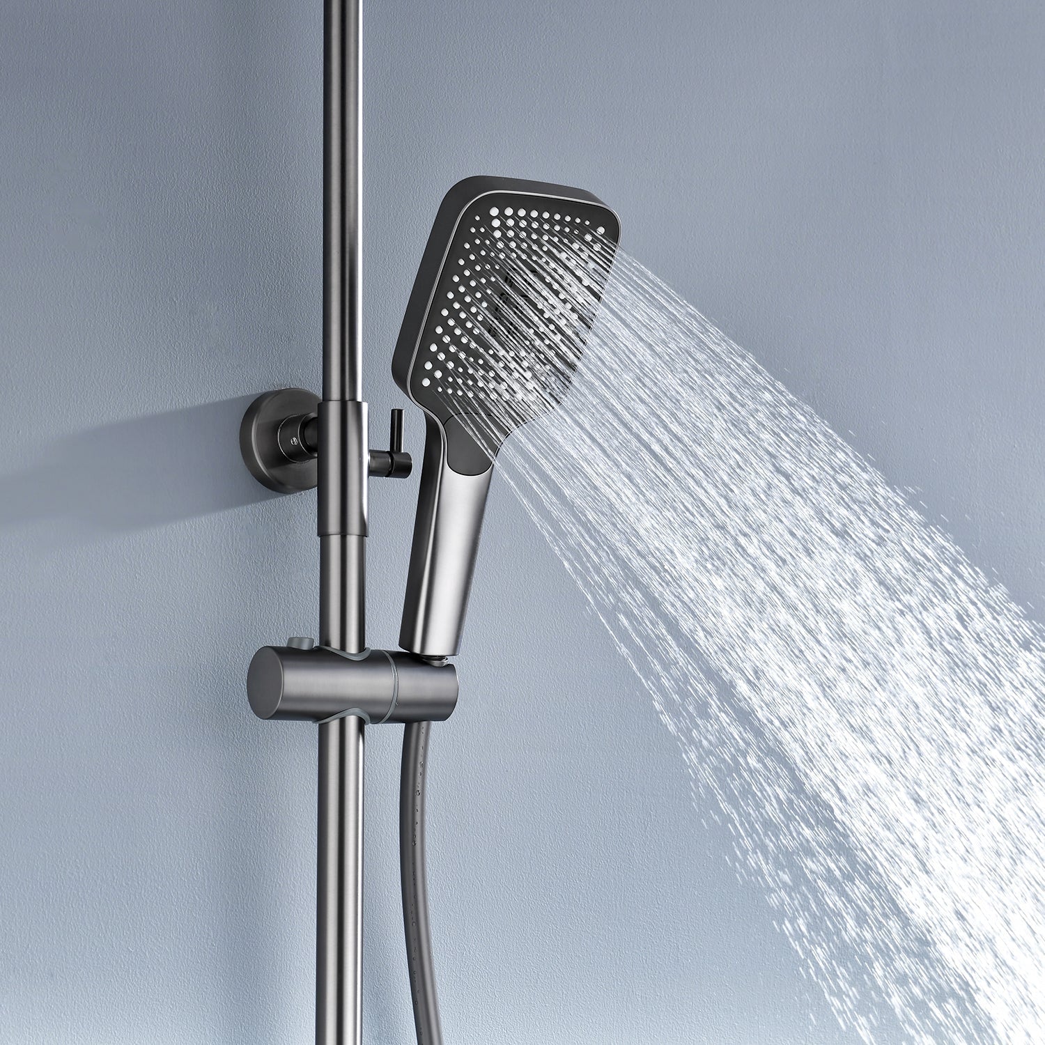 Smart Bathroom Shower Systems with Temperature Digital Display