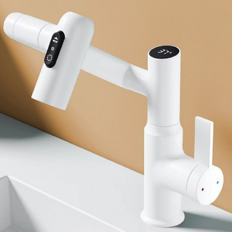 Intelligent Digital Display Bathroom Hot And Cold Basin Faucet