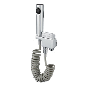 Toilet Bidet Sprayer Handheld Bidet Set with Double Outlet Angle Valve