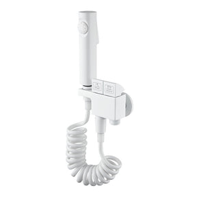 Toilet Bidet Sprayer Handheld Bidet Set with Double Outlet Angle Valve