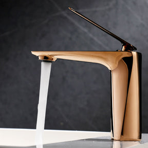 Single Hole Single Handle Brass Vessel Bathroom Sink Faucet
