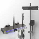 Luxury Bath Shower System Set with Smart Shower Digital Display