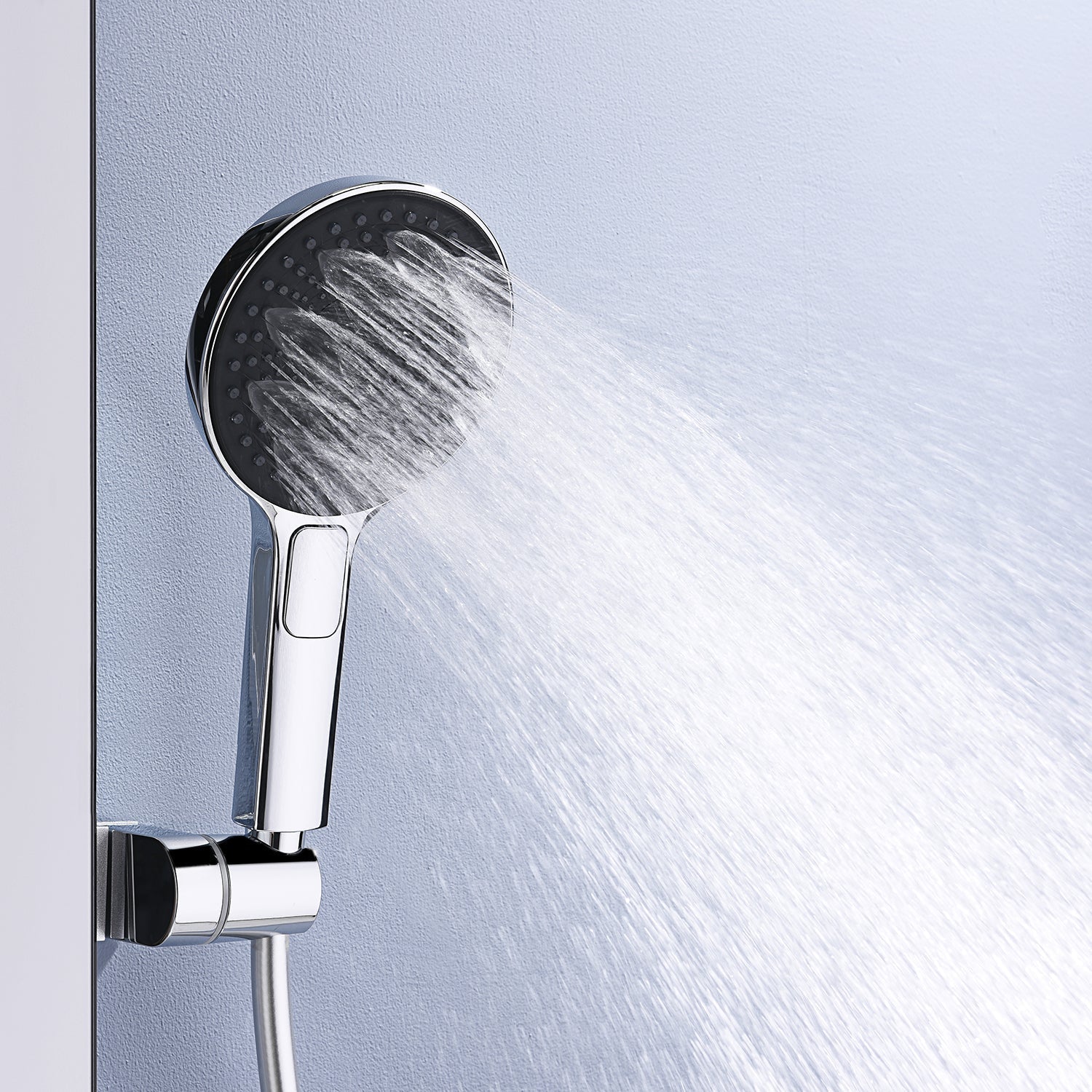 State-of-the-Art Shower System with Rainfall Shower head