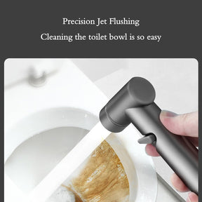 1-In-2-Out Dual Control Valve Toilet Faucet