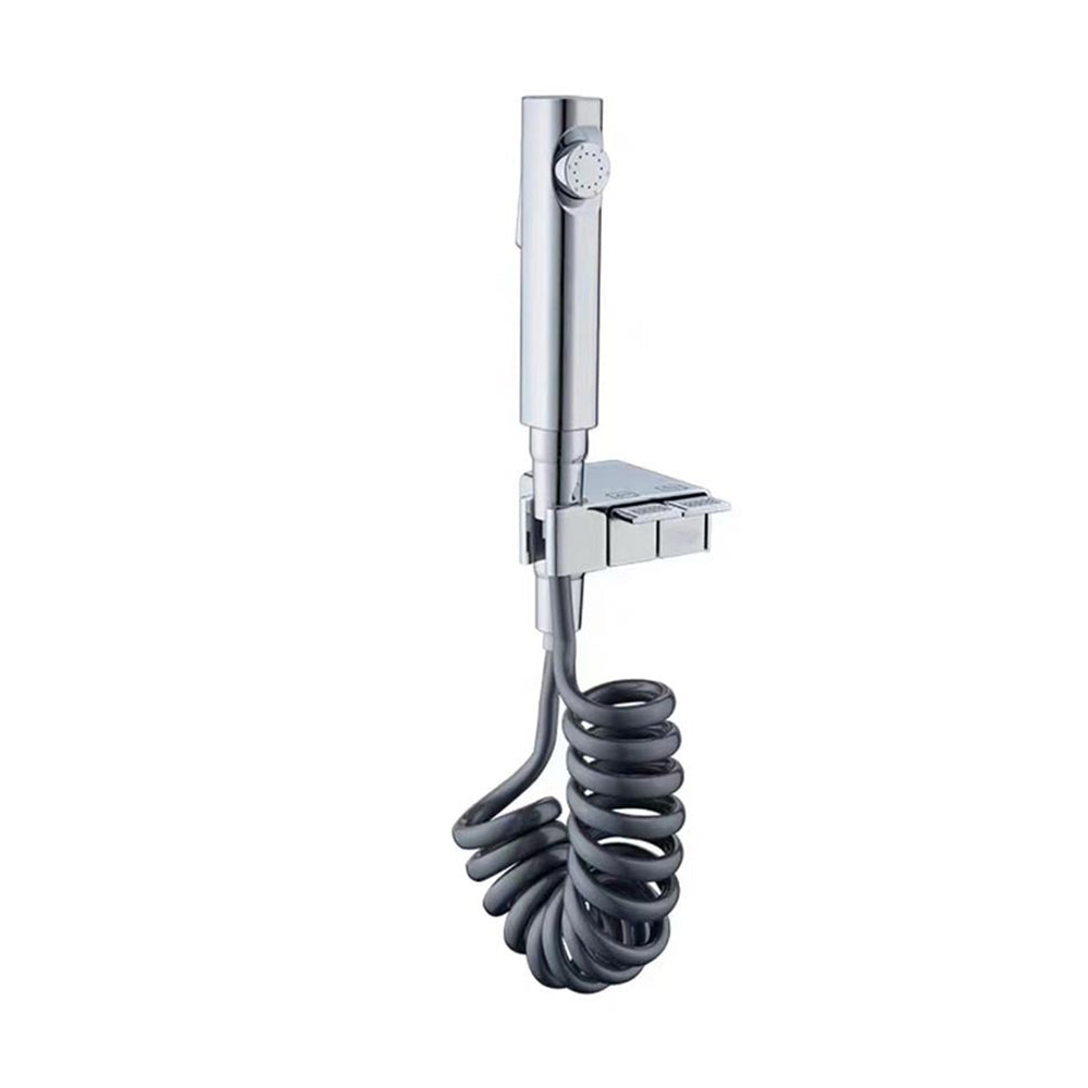 One in Two Out Adjustable Handheld Piano Keys Bidet Sprayer for Toilet