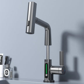 Single Hole Brass Hot and Cold Water Faucet
