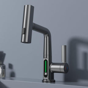 Single Hole Brass Hot and Cold Water Faucet