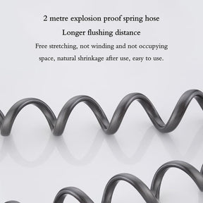 1-In-2-Out Dual Control Valve Toilet Faucet