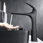 One-Hole Single Handle Vessel Bathroom Sink Faucet