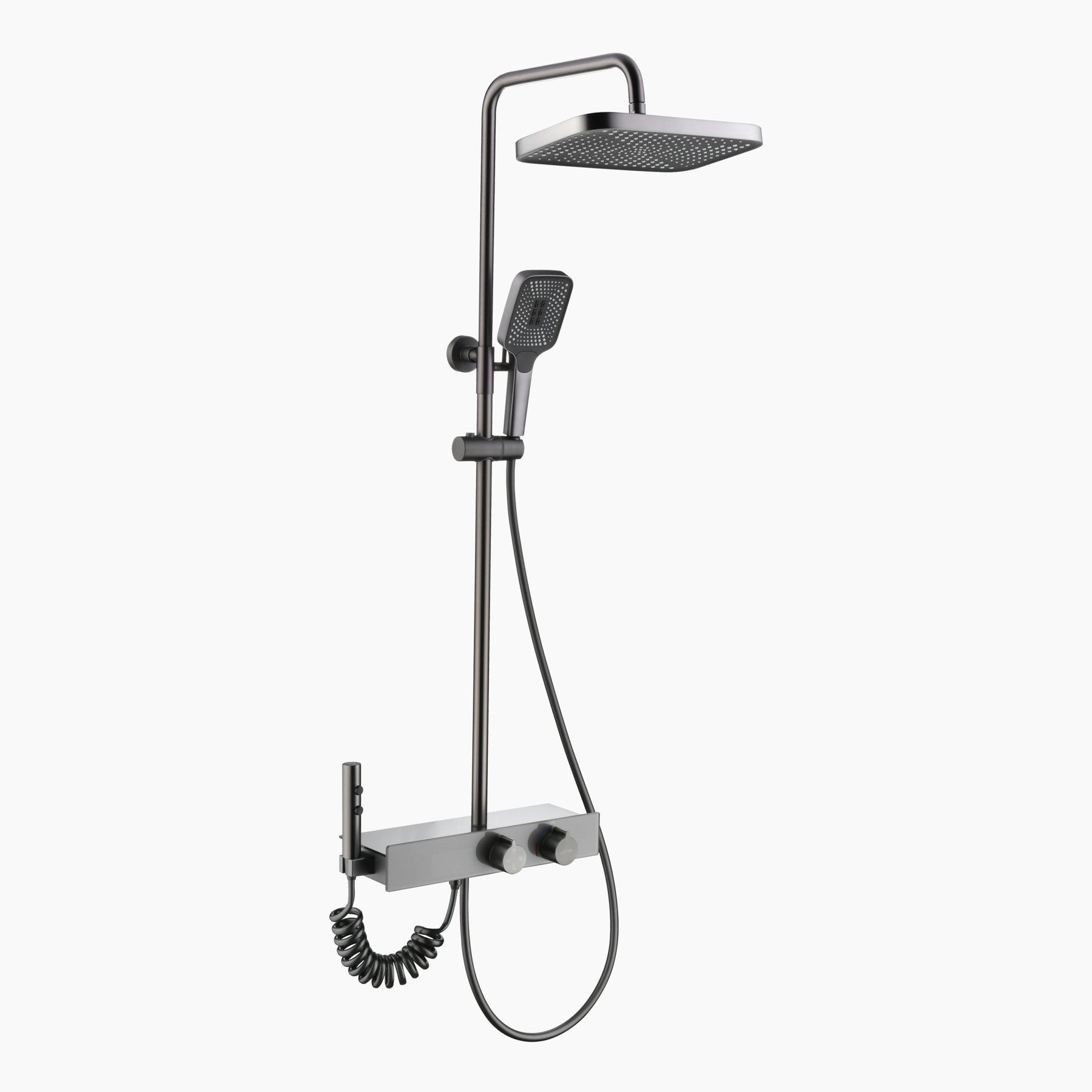 Advanced Thermostatic Shower System with 4 Mode Water Outlet Options
