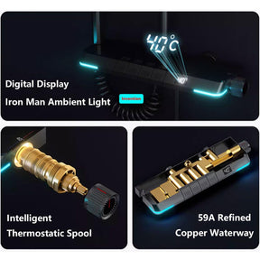 Thermostatic Digital Display Shower System