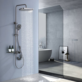 Wall-mounted Bath Mixer Shower System