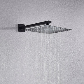 3 Set Black Modern Bath Shower Set