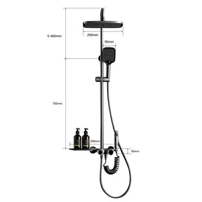 Wall-mounted Bath Mixer Shower System