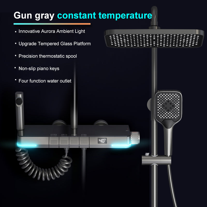 Thermostatic Digital Display Shower System