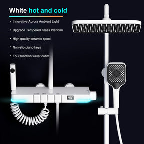 Thermostatic Digital Display Shower System